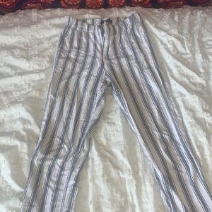 Stretchy, striped Brandy Melville pants. Size S